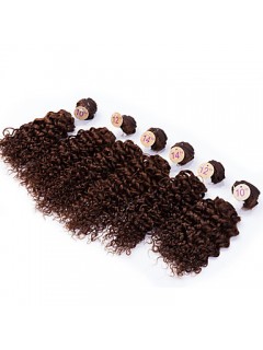 Brasilianische Curly Weave Menschliches Haar Weaves