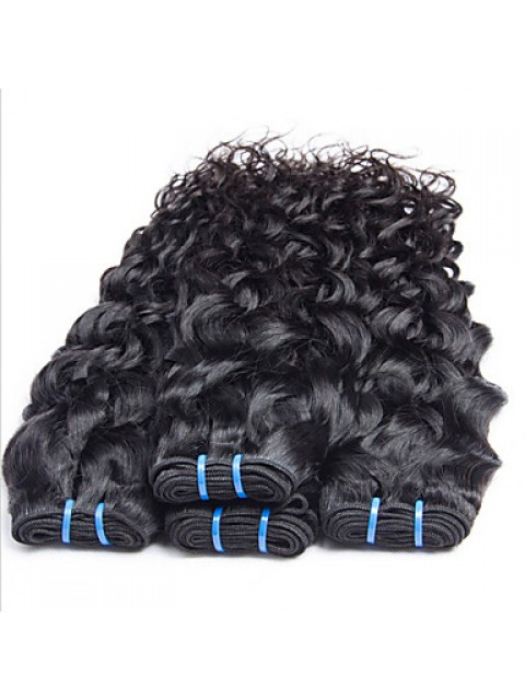 Brasilianischer Jungfrau-Haar-Wasser-Wellen-Brasilianische Haar-Webart Bundles Naß Und Wellenförmige Jungfrau-Haar