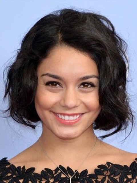 Vanessa Hudgens Frisur Spitzefront Echthaar Perücke