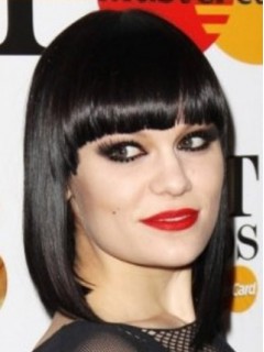 Jessie J Schwarze Promi Perücke