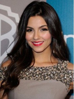 Victoria Justice Full Lace Lange Promi Perücke