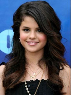 Selena Gomez Lace Front Promi Perücke