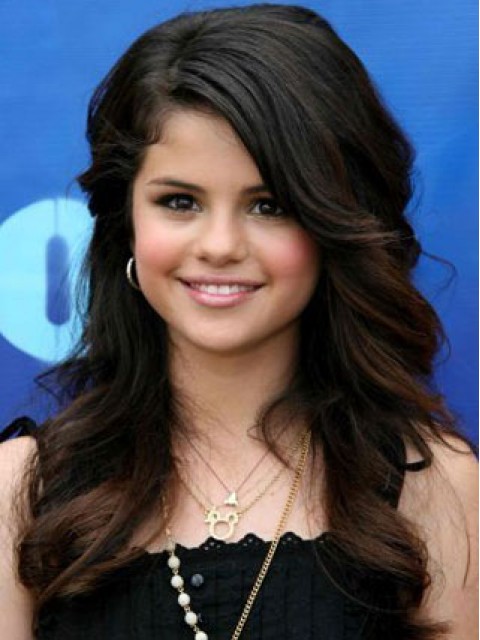 Selena Gomez Lace Front Promi Perücke
