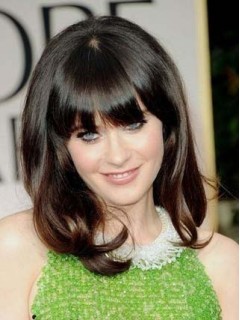 Zooey Deschanel Promi Perücke