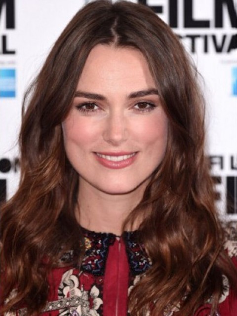 Keira Knightley Lang Spitzefront Auburn Welling Remy Echthaar Perücken