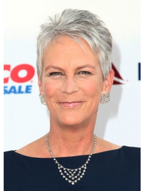 Jamie Lee Curtis Pixie Kappenlos Perücken