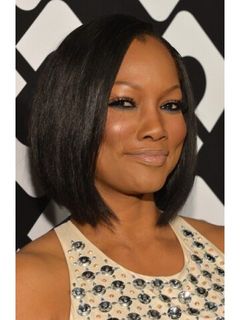 Garcelle Beauvais Graduated Schwarz Bob Perücken