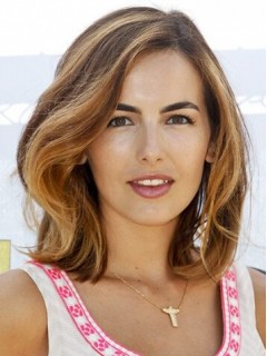 Camilla Belle Spitzefront Mittel Synthetik Welling Perücken