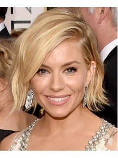 Sienna Miller Locking Vollspitze Synthetik Perücken