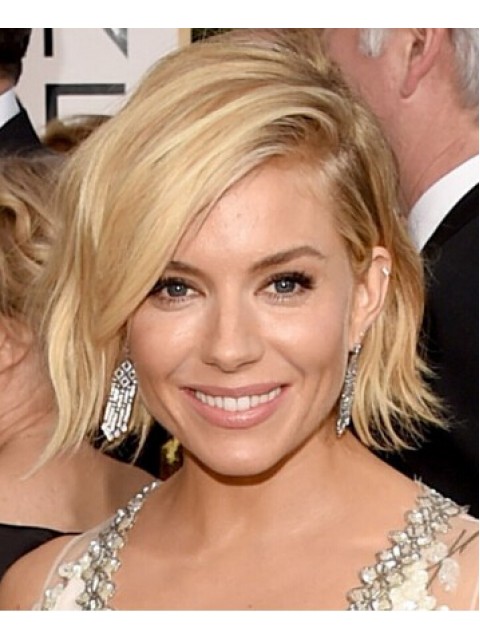 Sienna Miller Locking Vollspitze Synthetik Perücken