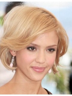 Jessica Alba Kurz Haircut Perücken 2014