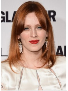 Karen Elson Mid-Length Bob Perücken