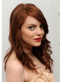 Emma Stone Lang Curls Perücken