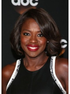 Viola Davis Mittel Welling Cut Perücken