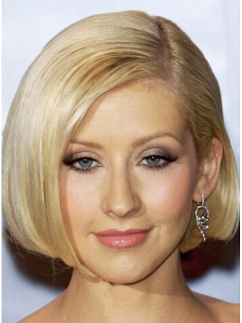 Christina Aguilera kurze gerade Bob Perücke