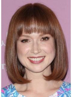 Ellie Kemper Kappenlos Mittel gerade Perücke