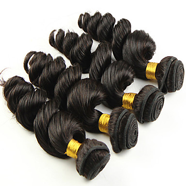 Loser Wellen-Menschenhaar Weaves Brasilianische Textur