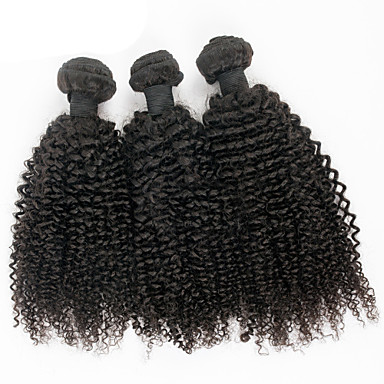 Malaysian Virgin Haar Afro Verworren Curly Haarverlängerungen