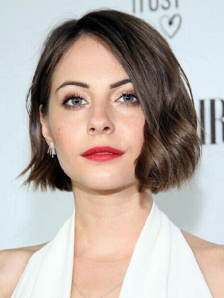 Mittel Wacy Kappenlos Remy Echthaar Perücken