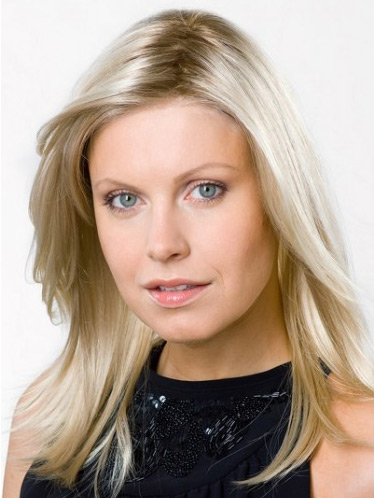 Besondere Lang Gerade Echthaar Perücken 