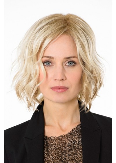 Mittellange Wellige Bob Perücke