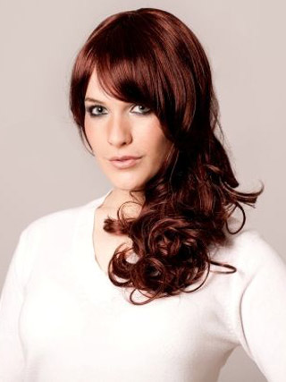 Sexy Locken Lace Front Perücke