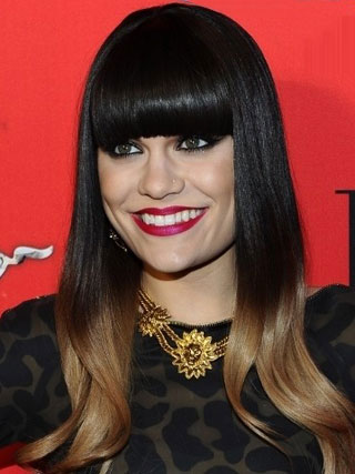 Jessie J Lace Front Promi Perücke