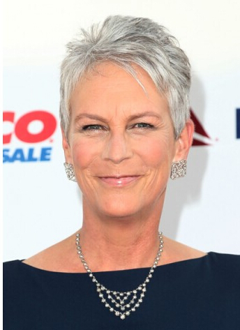 Jamie Lee Curtis Pixie Kappenlos Perücken