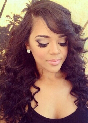 Schwarz Hair Ladies Elegant Locking Perücken