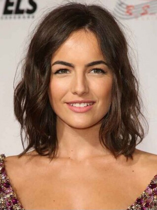Camilla Belle Vollspitze Mittel Remy Echthaar Welling Perücken