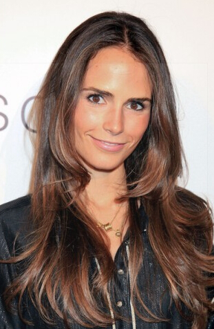 Jordana Brewster Spitzefront Lang Remy Echthaar Gerade Perücken