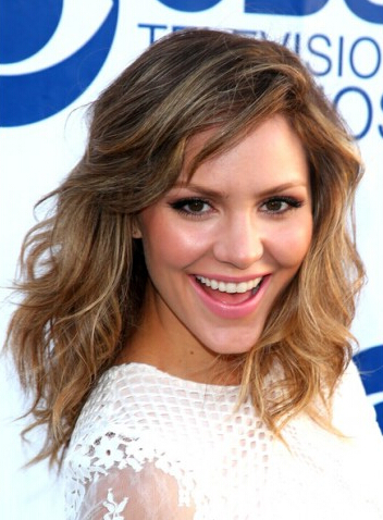 Katharine Mcphee Remy Echthaar Lang Welling Cut Perücken