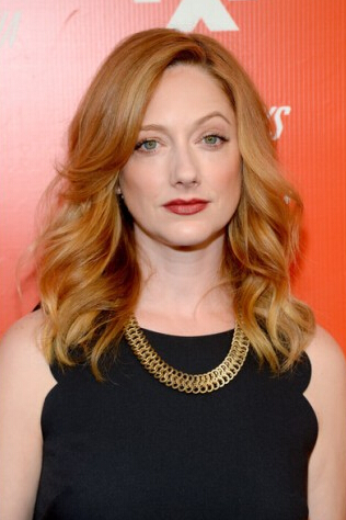 Judy Greer Mittel Spitzefront Welling Cut Perücken