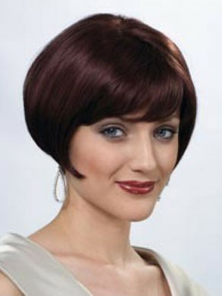 Klassische Capless Bob Perücke